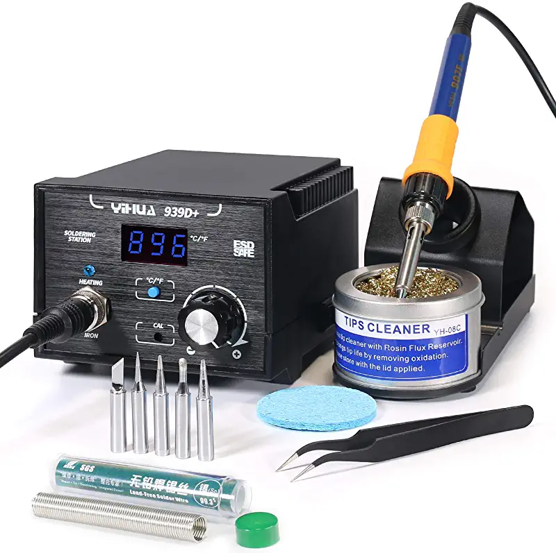 Holife Soldering Iron Station Stand Kit Variable Temperature Digital LED Quick