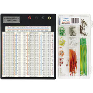 DIY Module Kit Circuit 130 Cases of Experimental Package Beginner Breadboard DIY Kit 555 Integrated DIY Circuit Board 