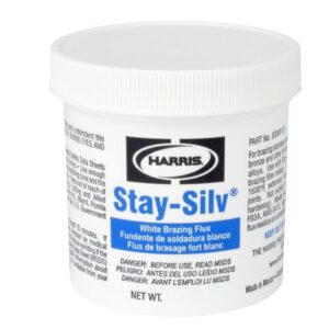 Harris SSWF1 Stay Silv Brazing Flux, 1 lb. Jar, White