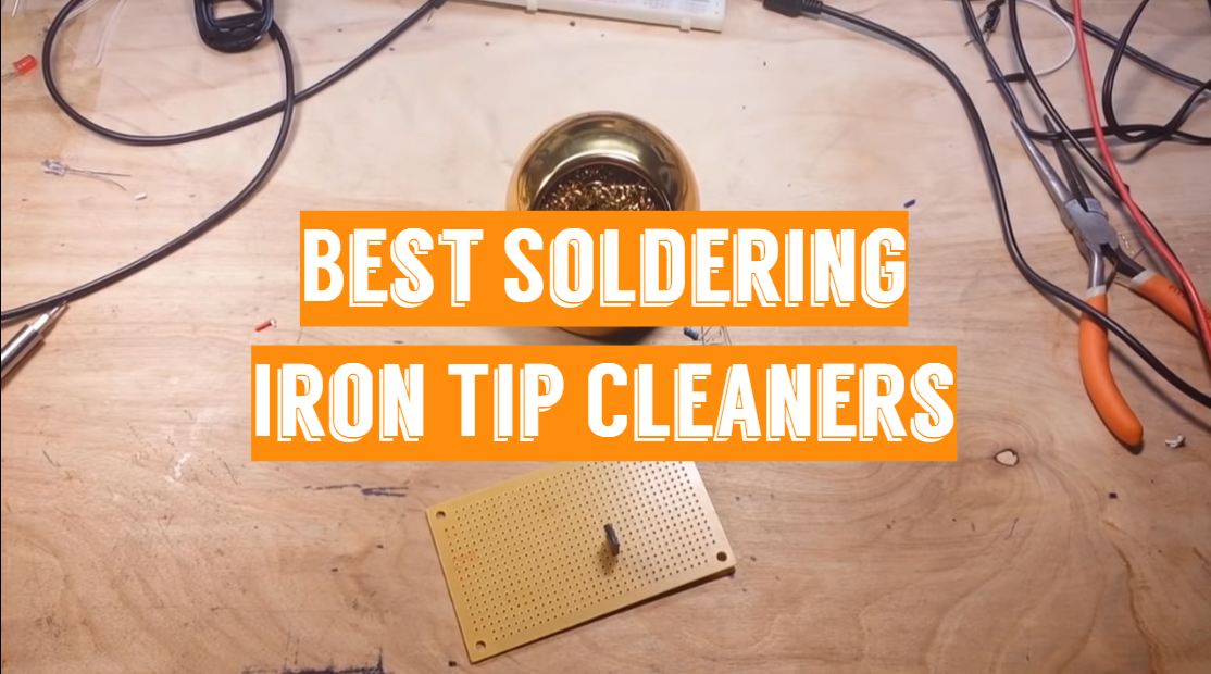 Welding Soldering Solder Iron Tip Cleaner Cleaning Steel Wire With Stand SetPTH