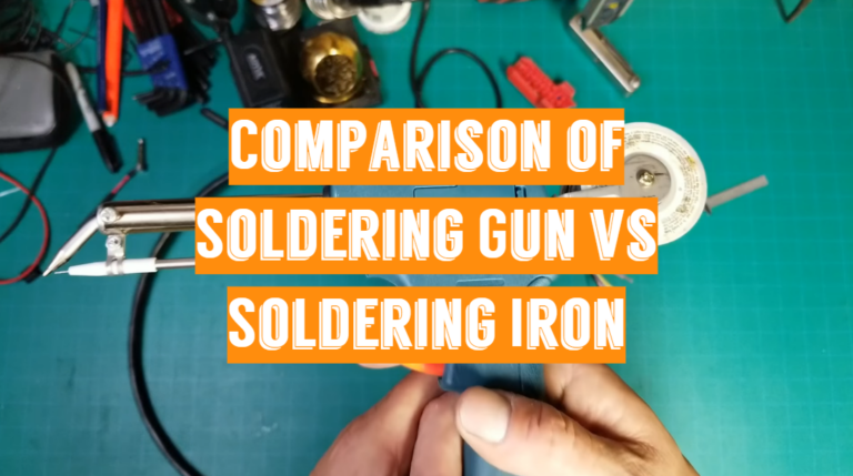 Comparison of Soldering Gun vs Soldering Iron