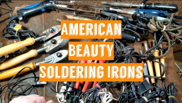 5 American Beauty Soldering Irons