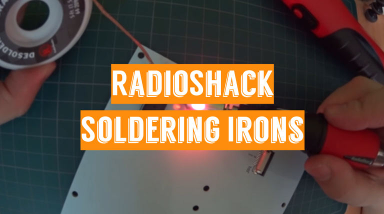 5 RadioShack Soldering Irons