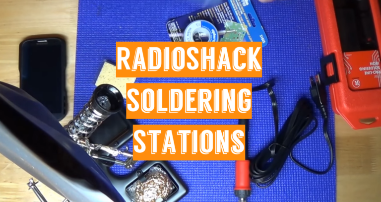 5 RadioShack Soldering Stations