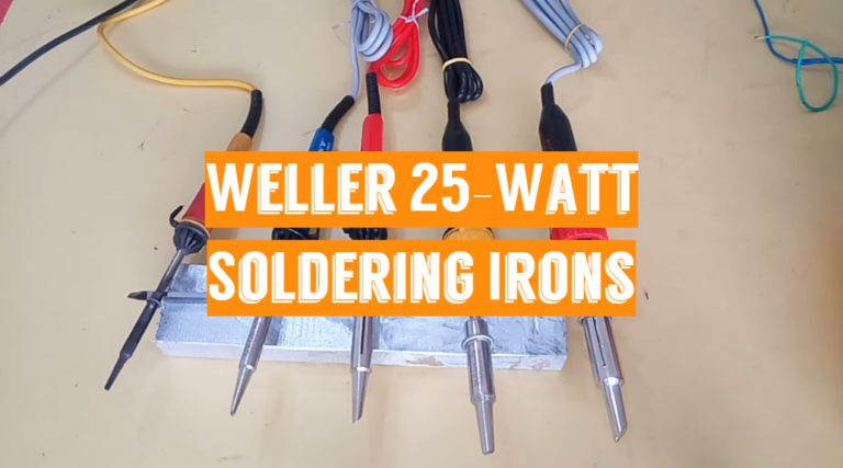 5 Weller 25-Watt Soldering Irons