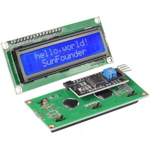 SunFounder IIC I2C TWI 1602 Serial LCD Module Display for Arduino R3 Mega