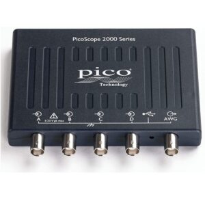 PICO TECHNOLOGY PICOSCOPE 2406B USB Oscilloscope, Digital Triggering, PicoScope 2200B Series, 4 Analogue, 50 MHz, 1 GSPS, 32 Mpts