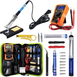 Anbes Soldering Iron Kit 60W Adjustable Temperature