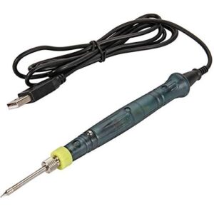 NAMEO Professional Portable USB Powered Soldering Iron Pen 5V 8W with LED Indicator for DIY Soldering Welding Jobs