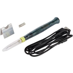 KKmoon Portable USB Electric Soldering Iron with LED Indicator Mini Soldering Gun Hot Iron Welding Heating Tool 5V 8W