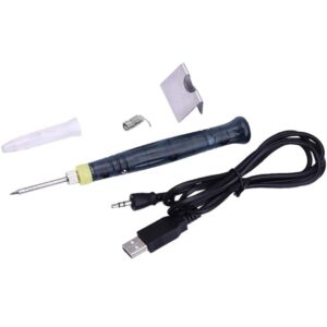 Portable USB Soldering Iron Pen 5V 8W Mini Tip Touch Switch Electric Powered Soldering Station Welding Equipment Tools for Various Repair