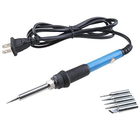 60W 110V Pencil Type Adjustable Electric Temperature Gun Welding Soldering Iron Tool 