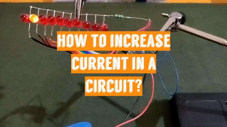 How to Increase Current in a Circuit?