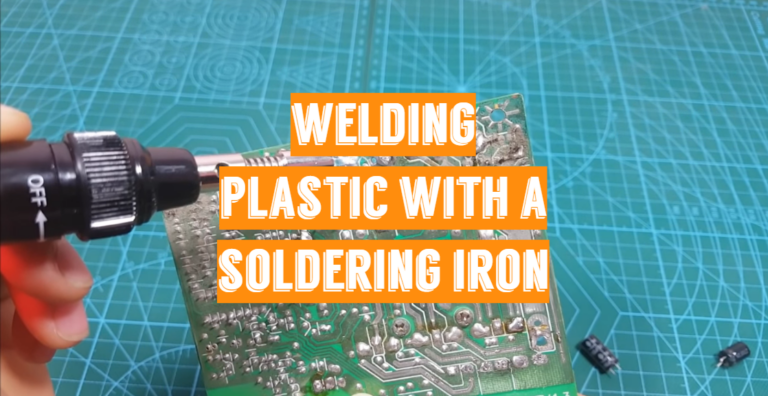 Welding Plastic with Soldering Iron