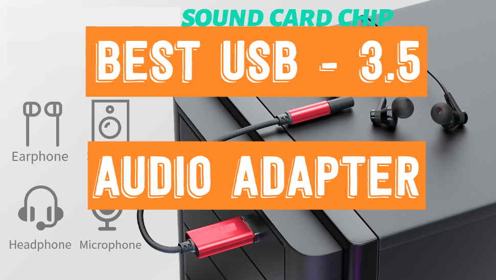 usb to 3.5 audio adapter