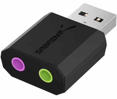  sabrent USB Audio Adapter 