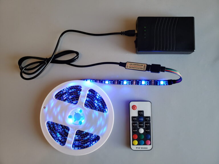 Best Battery Powered LED Strip Lights with Switch & Remote
